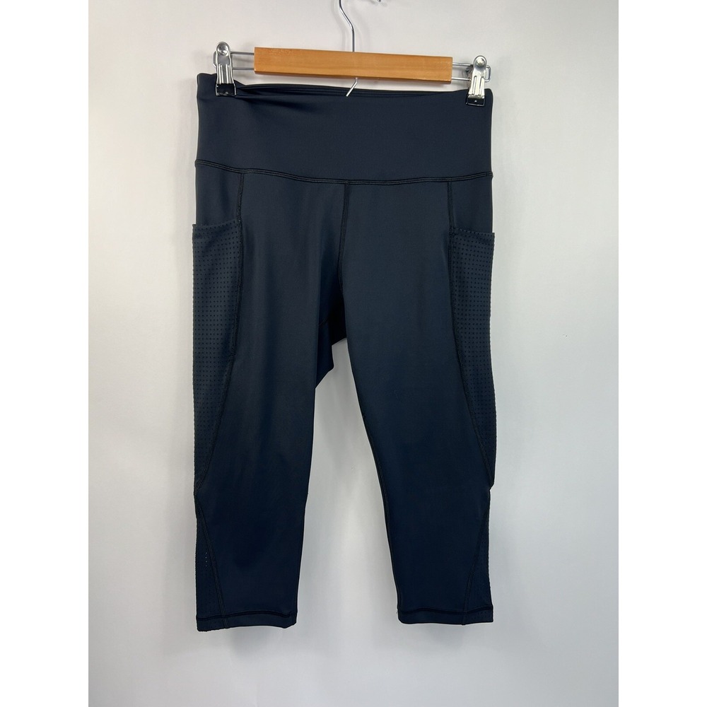UURun Yoga Pants‎ Women's Sz M Black Leggings Athletic Capris